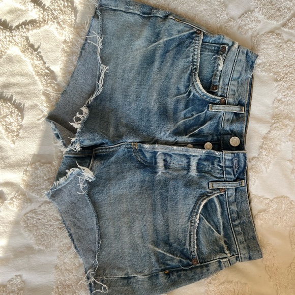 Agolde Parker jean shorts - Picture 1 of 7